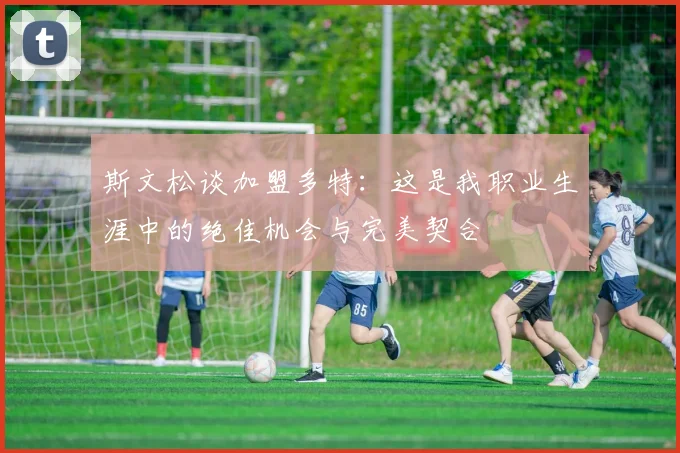 斯文松谈加盟多特：这是我职业生涯中的绝佳机会与完美契合